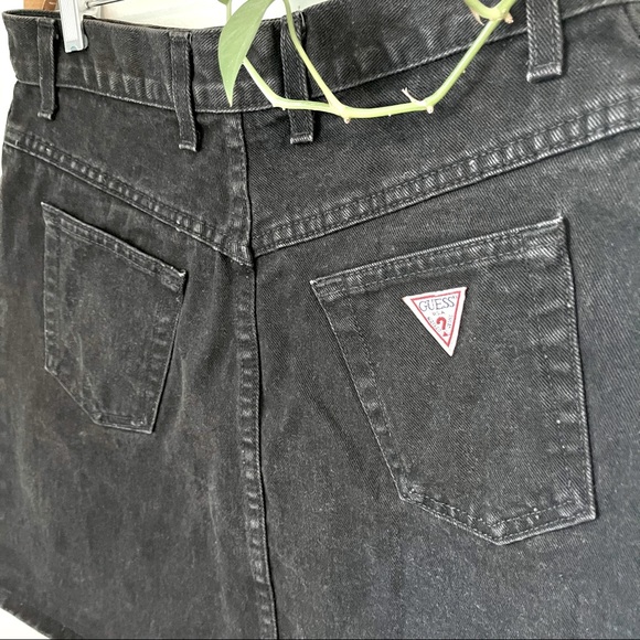 Vintage Guess Jean Skirt - Picture 3 of 10